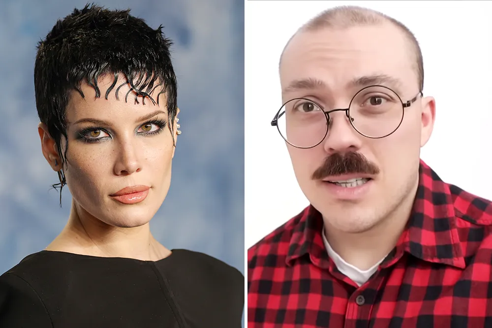 Anthony Fantano and Halsey